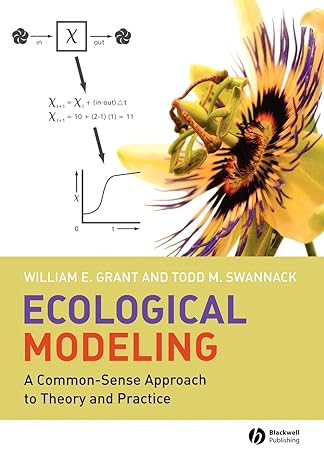 ecological modeling a common sense approach to theory and practice 1st edition william e. grant ,todd m.