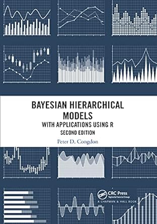bayesian hierarchical models 2nd edition peter d. congdon 1032177152, 978-1032177151