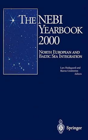 the nebi yearbook 2000 north european and baltic sea integration 1st edition lars hedegaard ,bjarne lindstrom