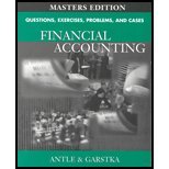 Questions Exercises Problems And Cases For Financial Accounting