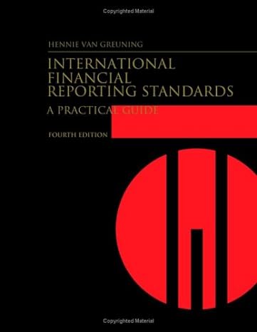 International Financial Reporting Standards A Practical Guide