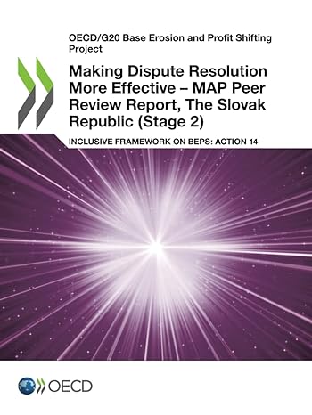 making dispute resolution more effective map peer review report the slovak republic inclusive framework on