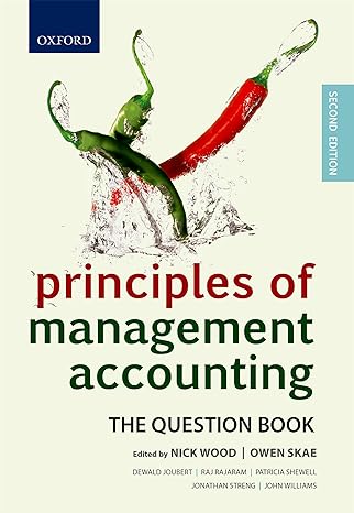 principles of management accounting the question book 2nd edition nick wood ,owen skae 0195998871,