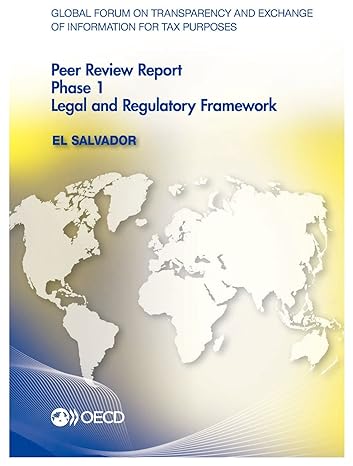 global forum on transparency and exchange of information for tax purposes peer reviews el salvador 2015 phase