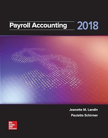 gen combo payroll accounting 2018 connect access card 4th edition jeanette landin 1260359840, 978-1260359848