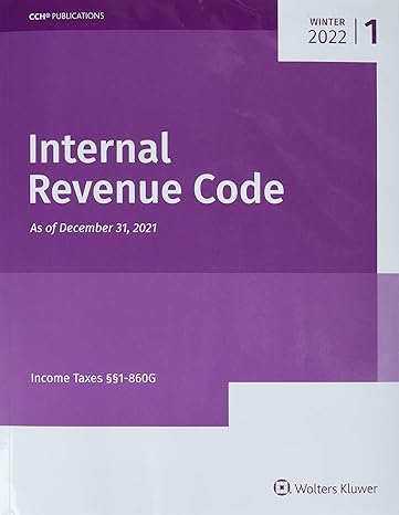 internal revenue code income estate gift employment and excise taxes volume 1 and 2 1st edition cch inc