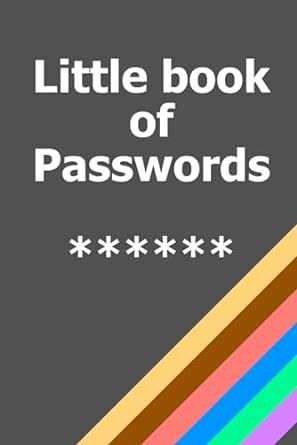 little book of passwords neat clean and simple 1st edition mr kiki lemoniates b0cqnznf62