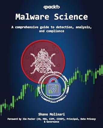 malware science a comprehensive guide to detection analysis and compliance 1st edition shane molinari ,jim