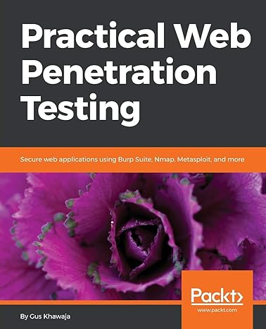 practical web penetration testing secure web applications using burp suite nmap metasploit and more 1st