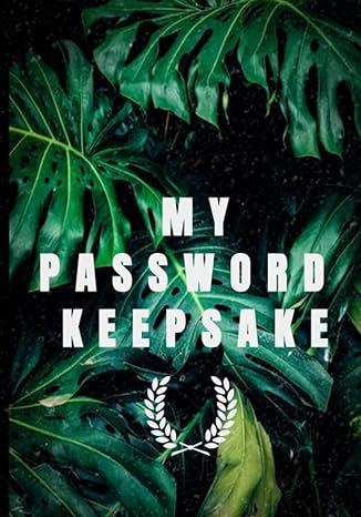 my password keepsake 1st edition kayla walden 979-8405132563