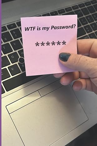 wtf is my password a password log for that special boomer in your life 1st edition jason jones ,jason