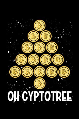 bitcoin christmastree dot grid jounal todo exercise book or diary 6 x 9 120 pages 1st edition be mi crypto