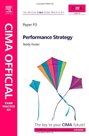 cima official exam practice kit performance strategy 5th edition stephen foster 1856177386, 978-1856177382