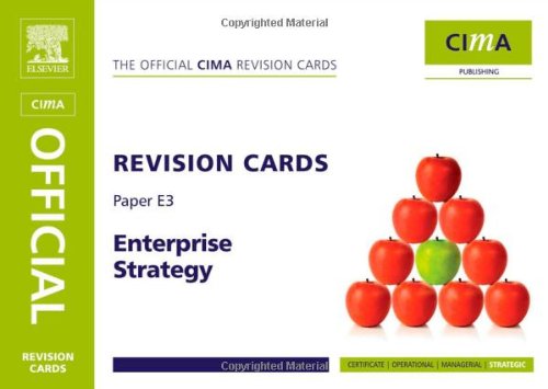 cima revision cards enterprise strategy 3rd edition neil botten 1856177416, 978-1856177412