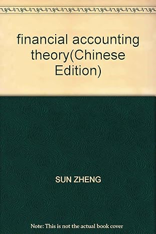 financial accounting theory 1st edition sun zheng 7500596278, 978-7500596271