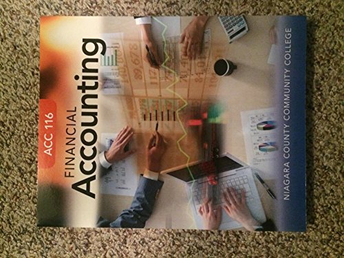 financial accounting 1st edition niagara county community college 0077860799, 978-0077860790