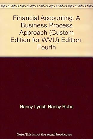 financial accounting 1st edition nancy lynch nancy ruhe 0536428530, 978-0536428530