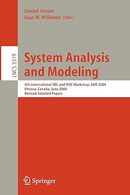 system analysis and modeling  international sdl and msc workshop sam 2004 ottawa canada june 1 4 2004 2005