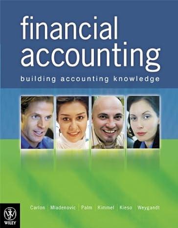 financial accounting building accounting knowledge 1st edition shirley carlon ,rosina mladenovic mcalpine