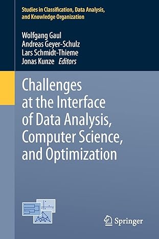 challenges at the interface of data analysis computer science and optimization proceedings of the 3 annual