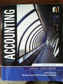 select chapters from managerial accounting 14th edition noreen brewer garrison 0077530705, 978-0077530709