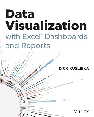 data visualization with excel dashboards and reports 1st edition dick kusleika 1119698723, 978-1119698722