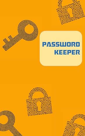 password keeper username and password tracker organizer 40 pages 1st edition t j hultgren b0c6bqhsnv