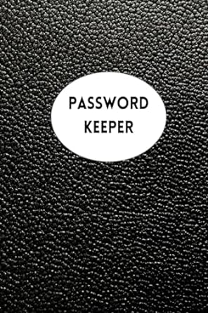 password keeper keep over 100 accounts and passwords all in one tracker 1st edition k j cox b0cjstwstk