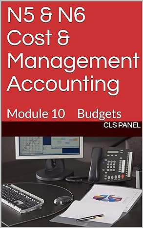 n5 and n6 cost and management accounting module 10 budgets  cls panel b087jwbx8k