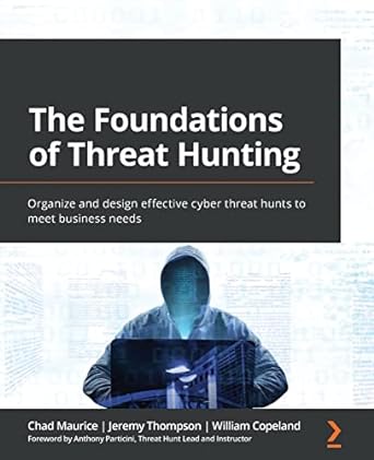 the foundations of threat hunting organize and design effective cyber threat hunts to meet business needs 1st