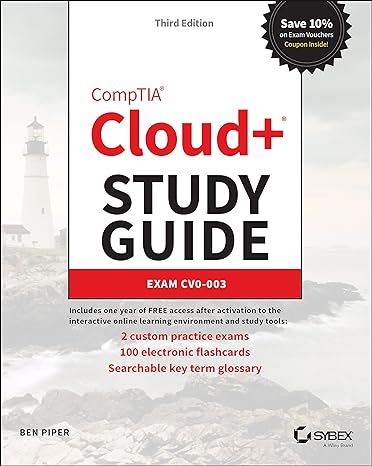 comptia cloud+ study guide exam cv0 003 3rd edition ben piper 1119810868, 978-1119810865