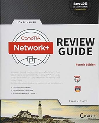 comptia network+ review guide exam n10 007 4th edition jon buhagiar 1119432146, 978-1119432142