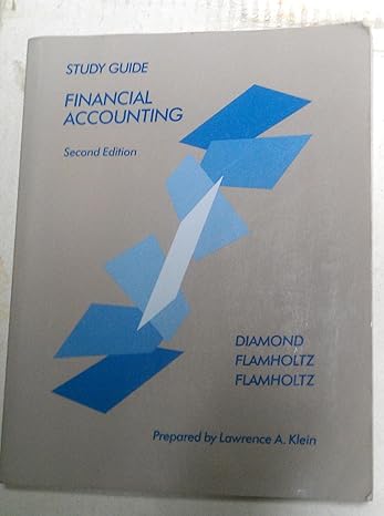 financial accounting study guide to 2r e 1st edition michael a diamond ,etc 053492042x, 978-0534920425