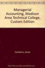 managerial accounting for matc 4th edition james jiambalvo 0470916702, 978-0470916704