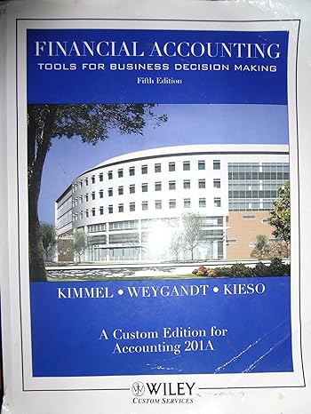 financial accounting tools for business decision making by weygandt kieso kimmel 5th edition paul d kimmel