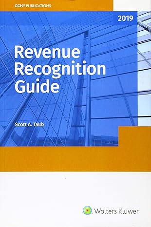 revenue recognition guide 2019 1st edition scott a taub 0808050206, 978-0808050209