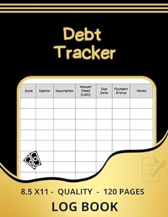 debt tracker master your finances and erase debt  soufi nouari b0cl5zm6r8