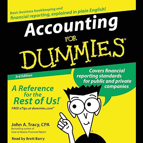 accounting for dummies 3rd ed abridged edition john a tracy b0932cs77j, 979-8200712526