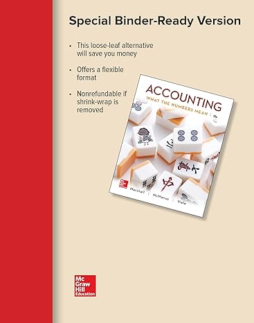 loose leaf for accounting what the numbers mean 11th edition david marshall ,wayne mcmanus ,daniel viele