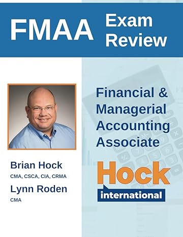 hock financial and managerial accounting associate exam review textbook 1st edition brian hock ,lynn roden