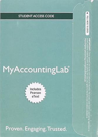 mylab accounting with pearson etext access card for college accounting a practical approach 13th edition