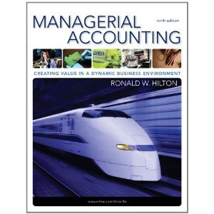 managerial accounting   byhilton 9th edition hilton b006500p5o