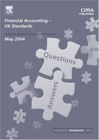 financial accounting standards may 2004 exam qandas 1st edition graham eaton 0750662972, 978-0750662970