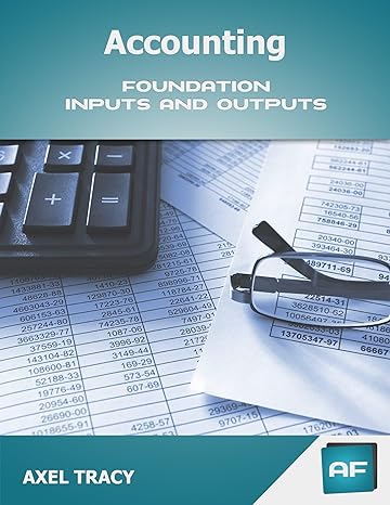 accounting foundation inputs and outputs 1st edition axel tracy b00fdlonmm