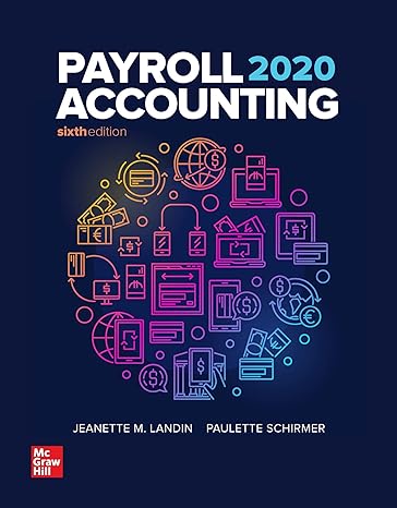 loose leaf for payroll accounting 2020 6th edition jeanette landin ,paulette schirmer 1260481085,