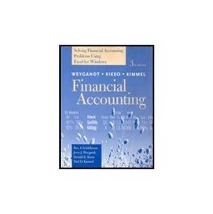 financial accounting solving financial accounting problems using excel for windows 3rd edition jerry j