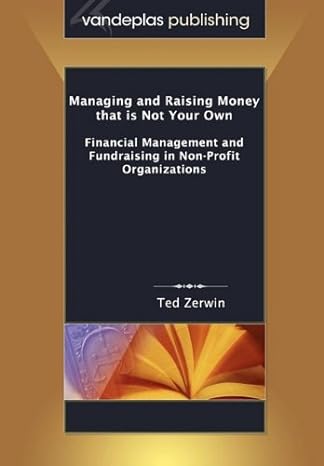 managing and raising money that is not your own financial management and fundraising in non profit