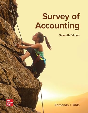 loose leaf for survey of accounting 7th edition christopher edmonds ,mark edmonds ,jennifer edmonds ,philip