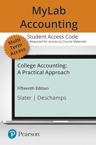 college accounting mylab accounting with pearson etext 15th edition jeffrey slater ,mike deschamps