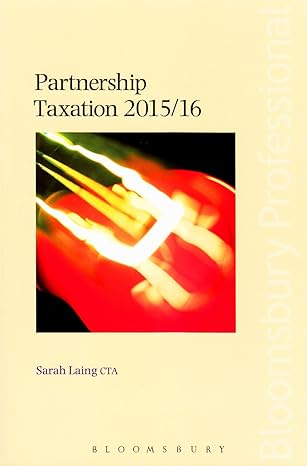 partnership taxation 2015/16 1st edition sarah laing 1780437803, 978-1780437804